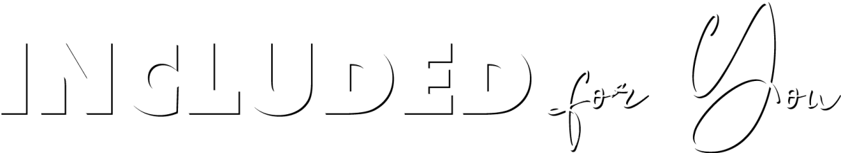 included for you banner
